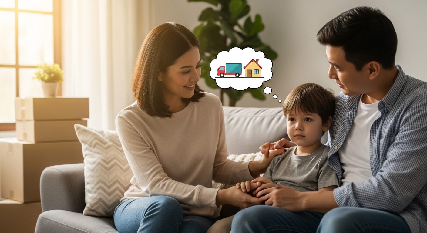 How To Tell A Child They Are Moving