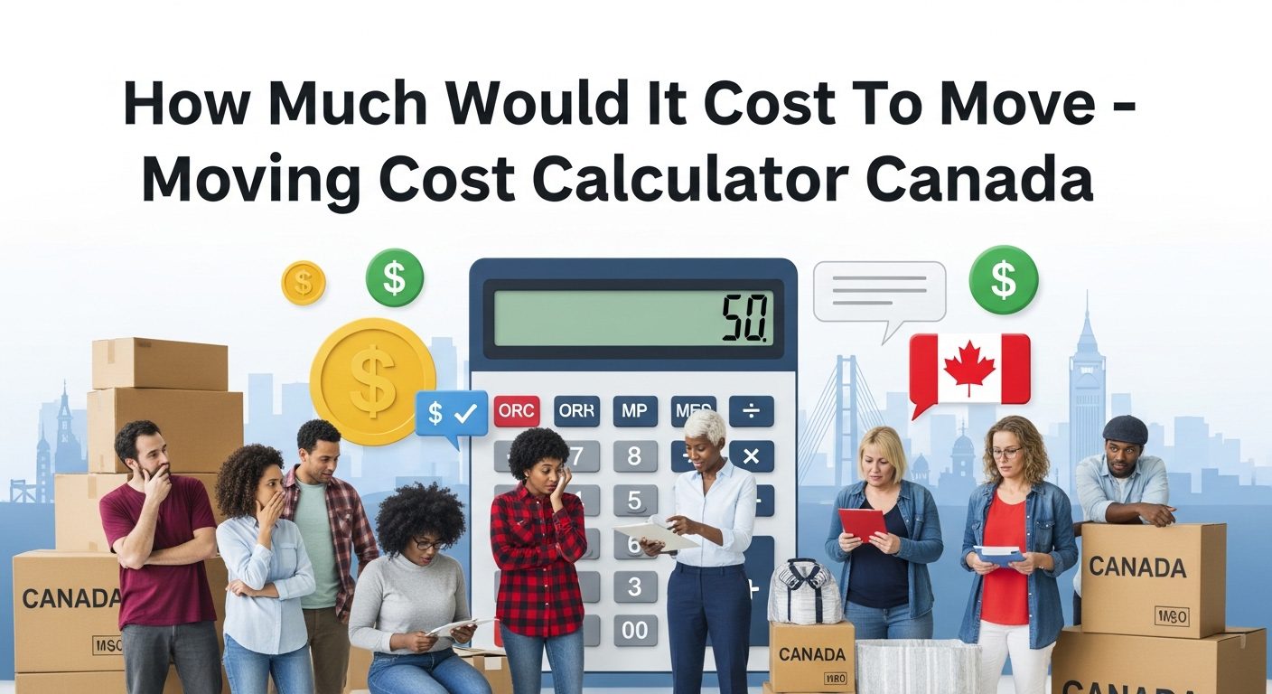 How Much Would It Cost To Move - Moving Cost Calculator Canada 2 How Much Would a Moving Company Cost