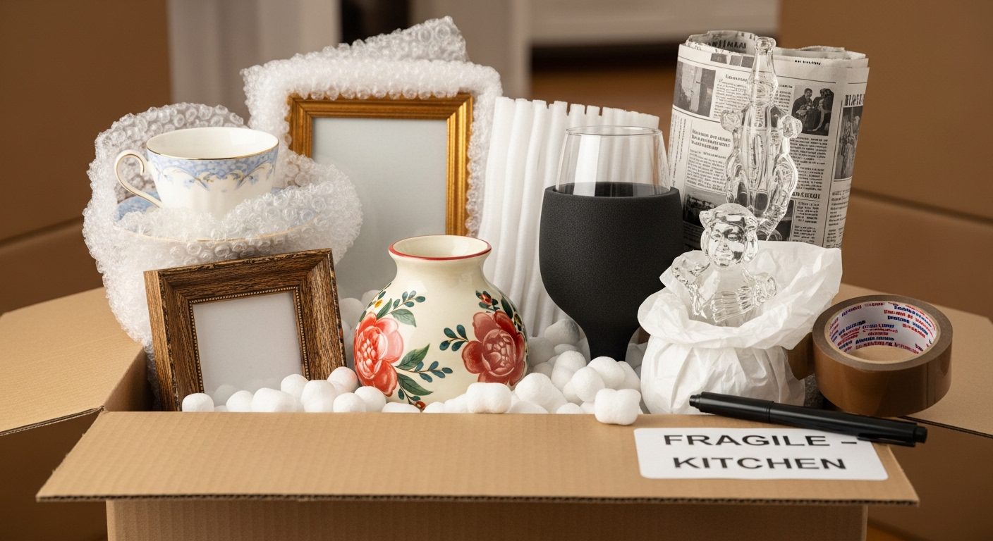 Packing Fragile Items For Moving Guide – How To Pack Fragile Items? 2 Packing Fragile Items For Moving