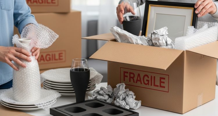 Packing Fragile Items For Moving